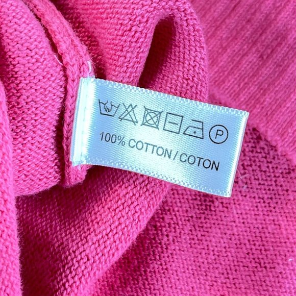LISA TODD Womens L Pink Good Vibrations Stars Heart Pullover Sweater Color Cuffs - Picture 10 of 10